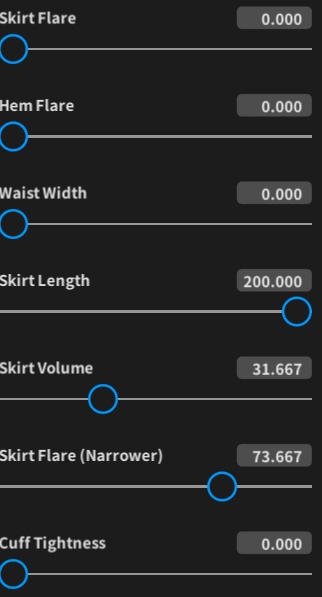 Goth dress and boots Vroid