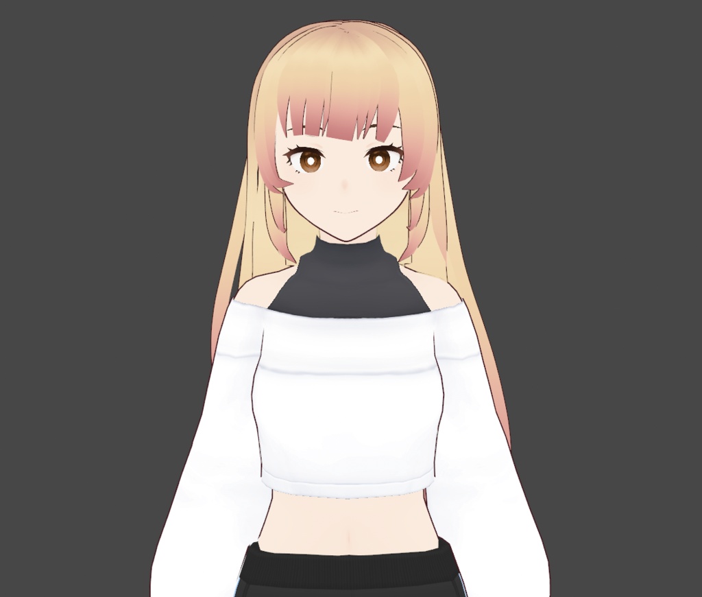 Vroid Long hair