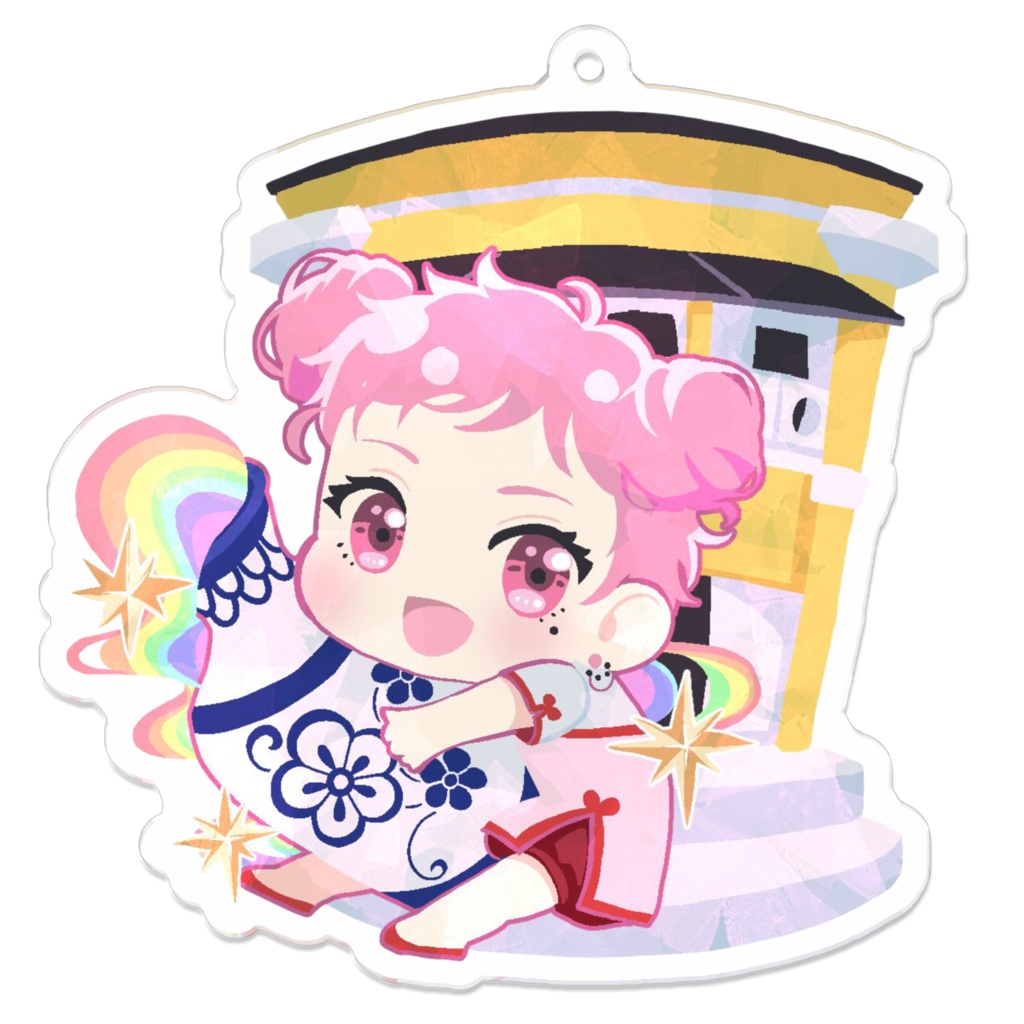 ちゅぼくがちゃん アクリルキーホルダー