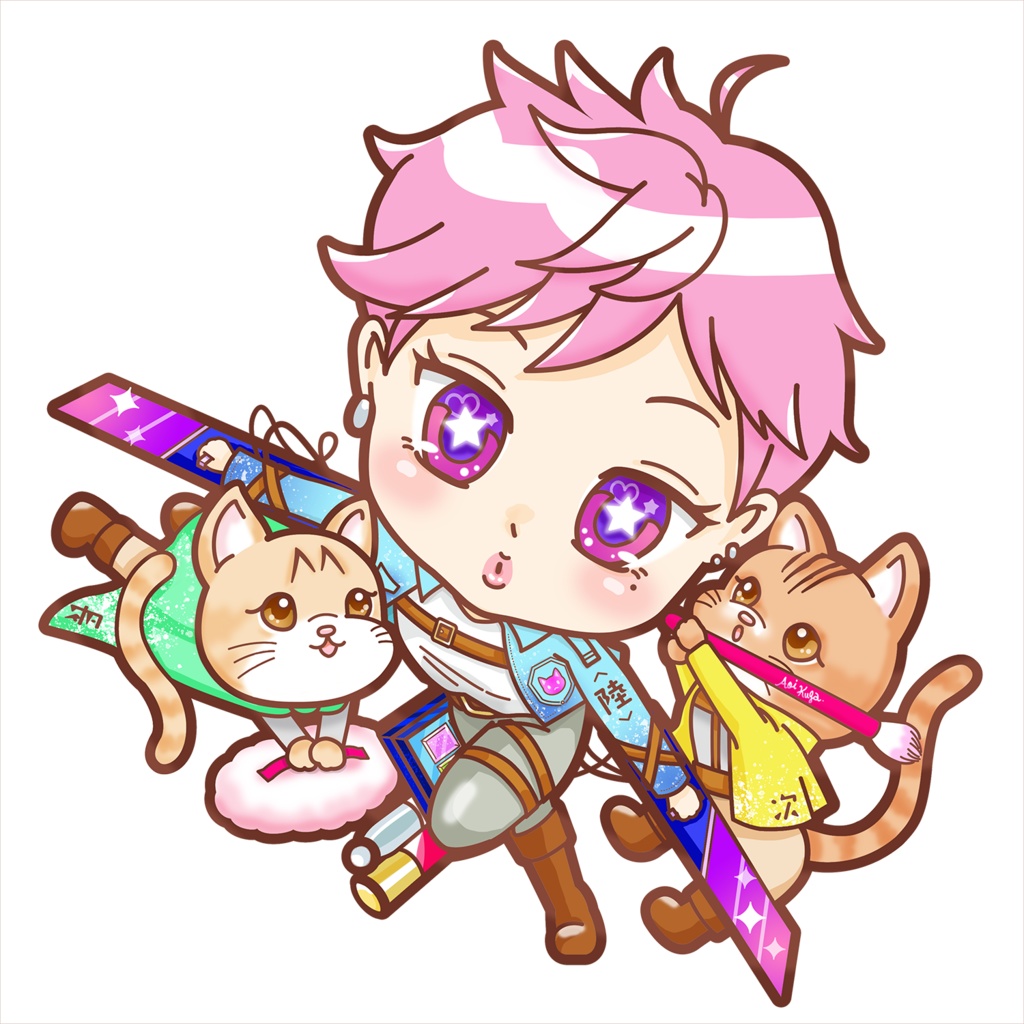 進撃のくがちゃん アクリルキーホルダー