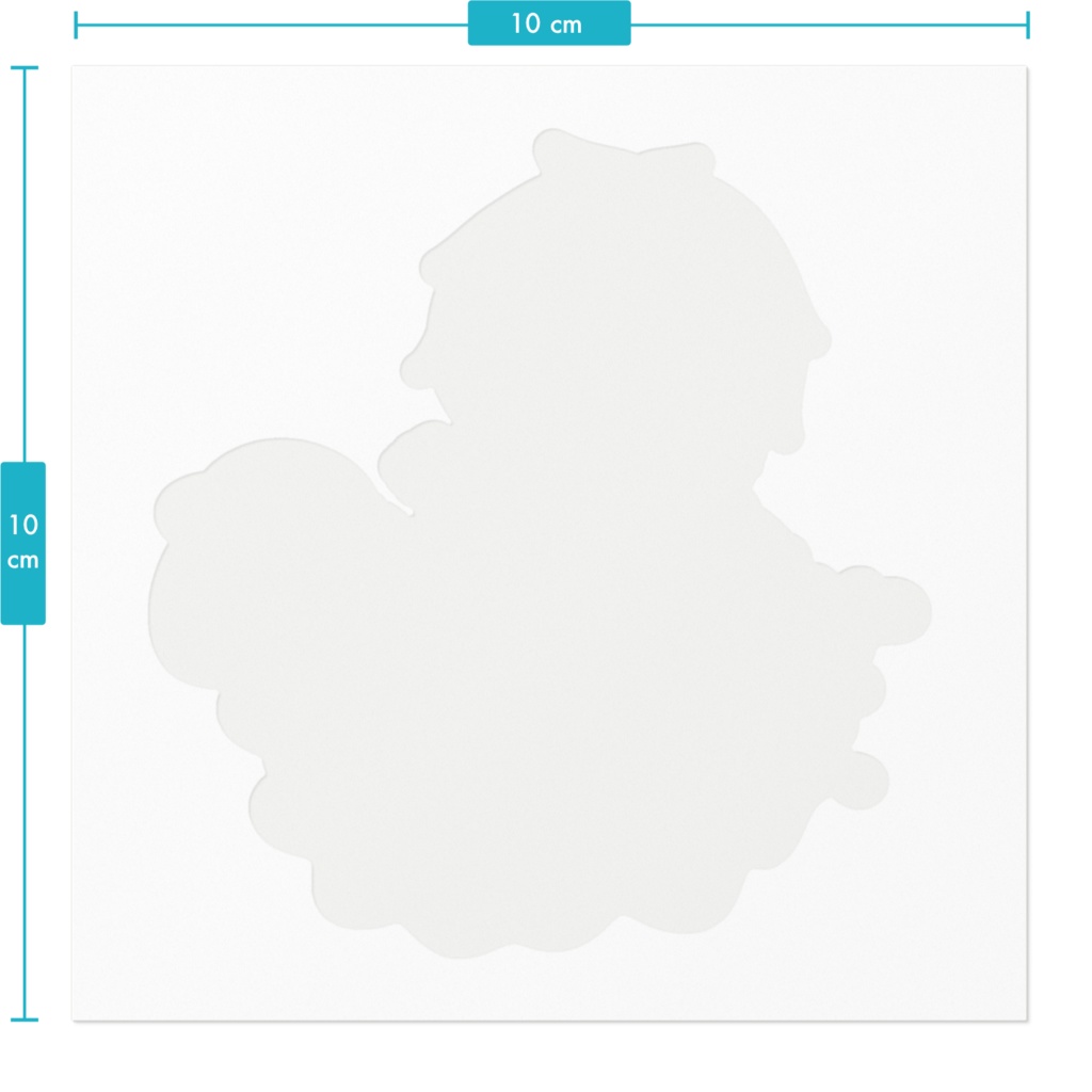 〝絆創膏でも十分です!!〟くがちゃんプールステッカー