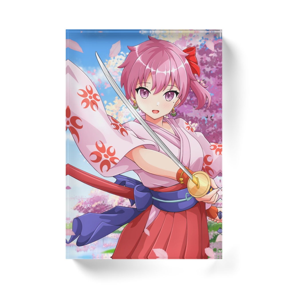 アクリルブロック 桜くがちゃん