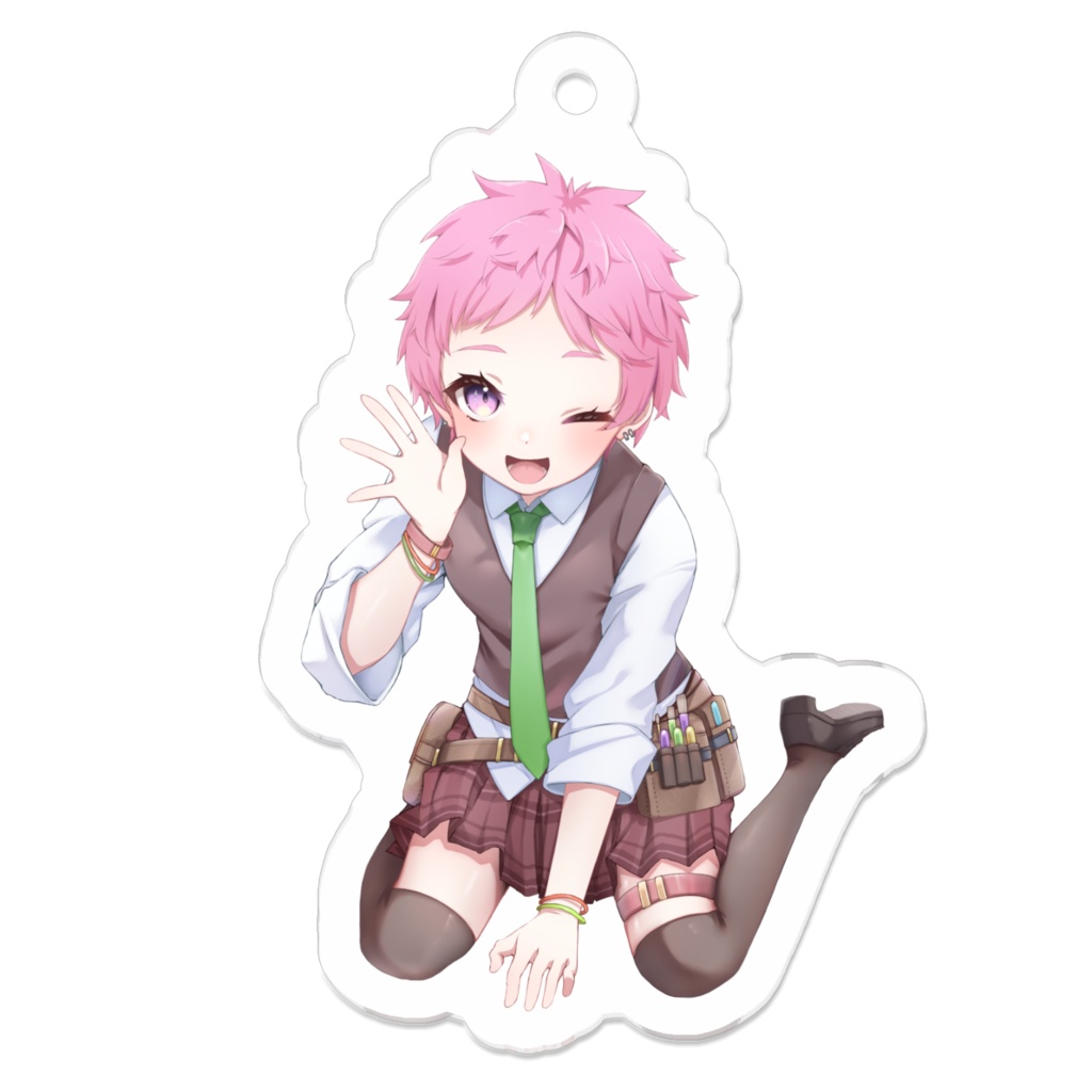 3周年記念イラストアクキー