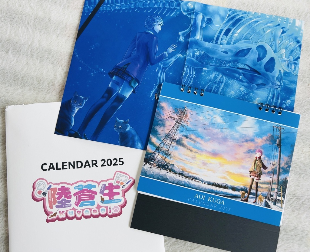 【あんしんBOOTHパック ネコポス】2025年度オリジナルカレンダー 再販
