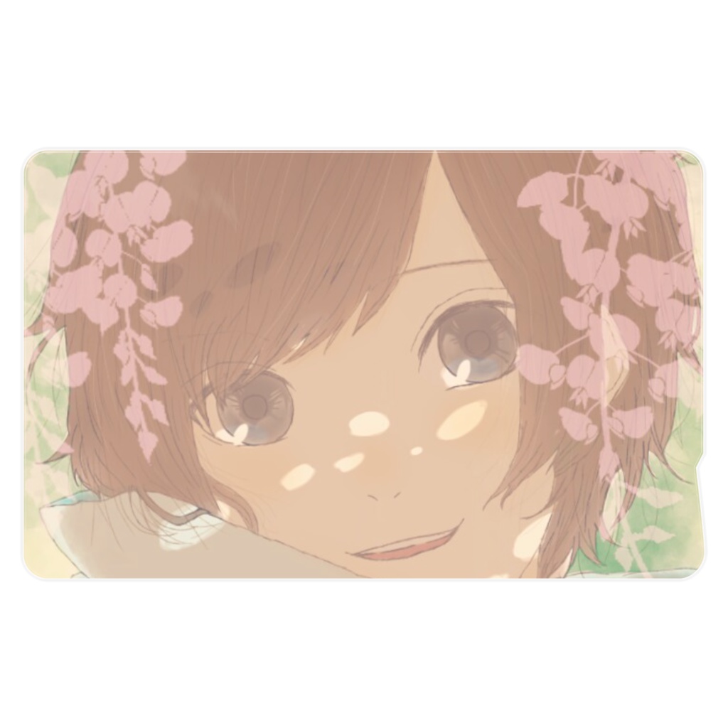 藤の花ステッカー