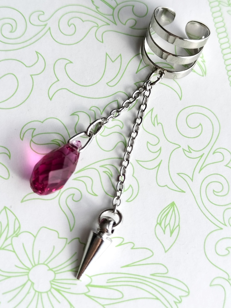 あくねこ(ラト)　イメージイヤーカフ★ハンドメイド