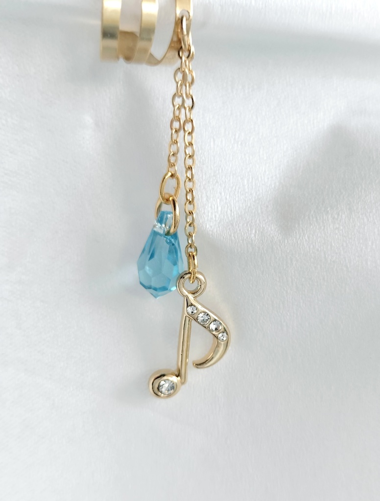 あくねこ(フルーレ)　イメージイヤーカフ★ハンドメイド