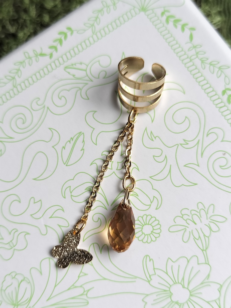 あくねこ(フェネス)　イメージイヤーカフ★ハンドメイド