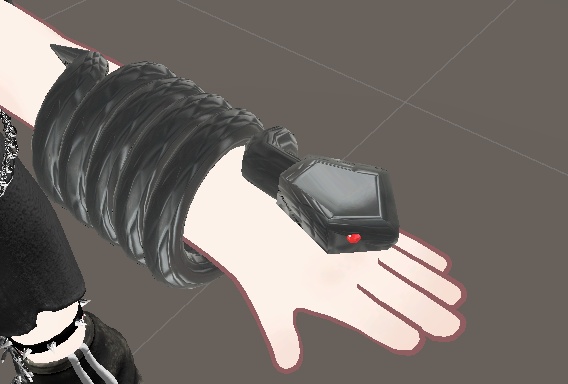 【VRchat想定】【MA対応】SnakeBracelet&Ring