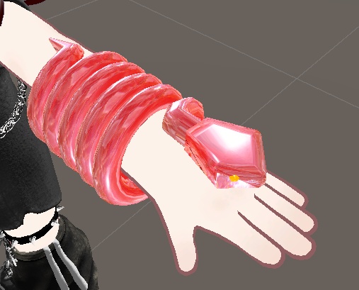 【VRchat想定】【MA対応】SnakeBracelet&Ring