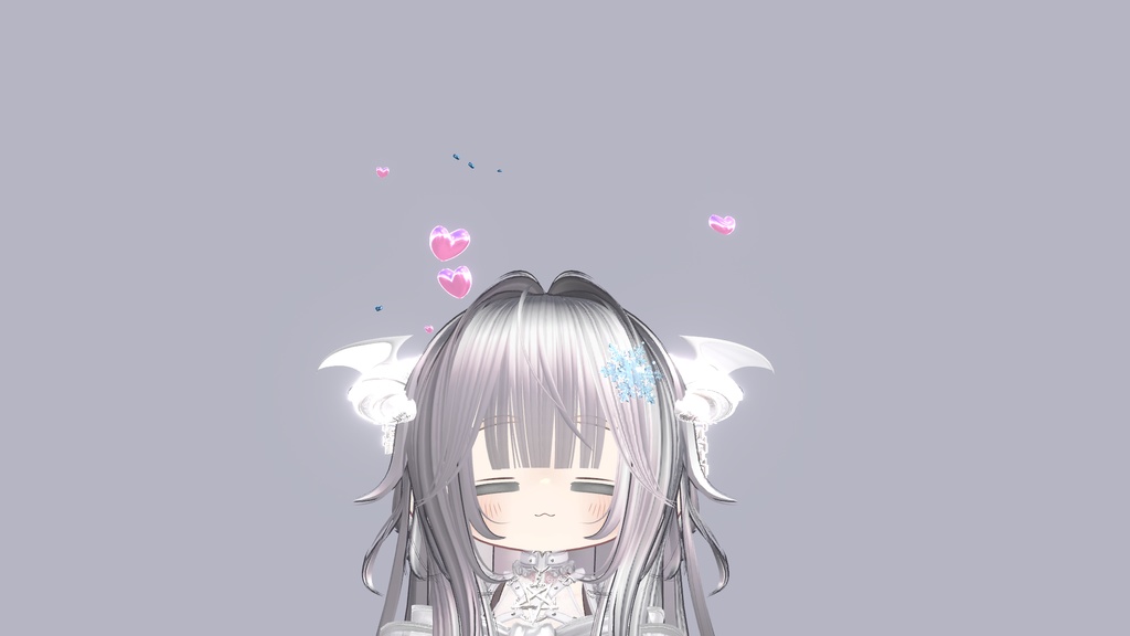 【VRchat想定】【MA対応】Heartのパーティクル