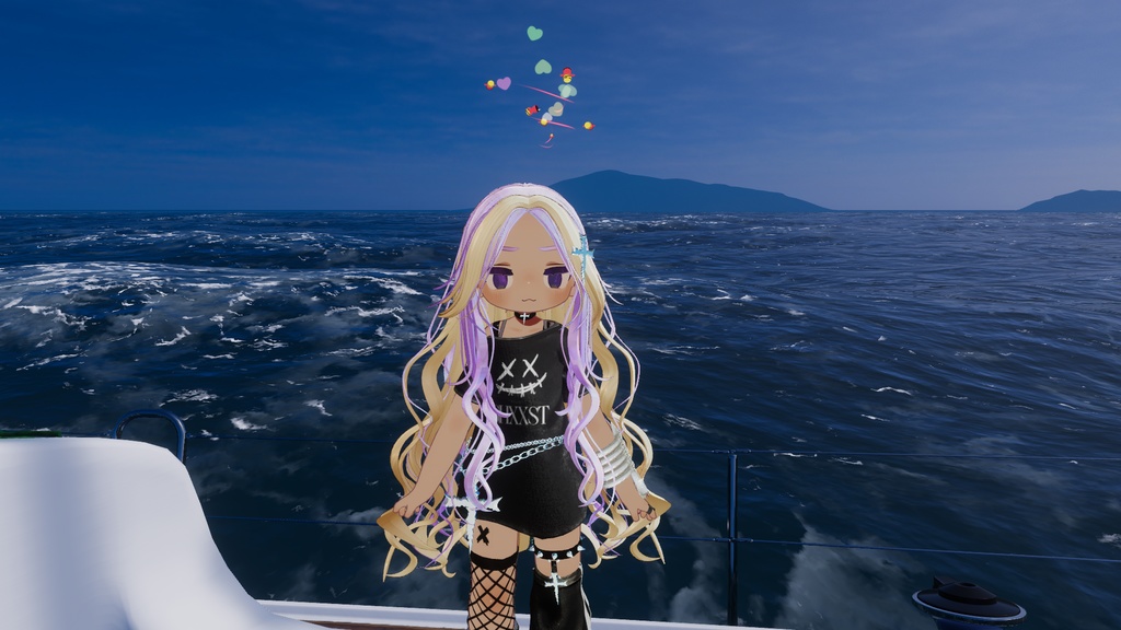 「VRchat想定」「MA対応」ぷるおにヘイロー