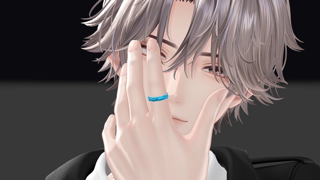 【VRChat想定】【MA対応】Water Ring　【アクセサリー】