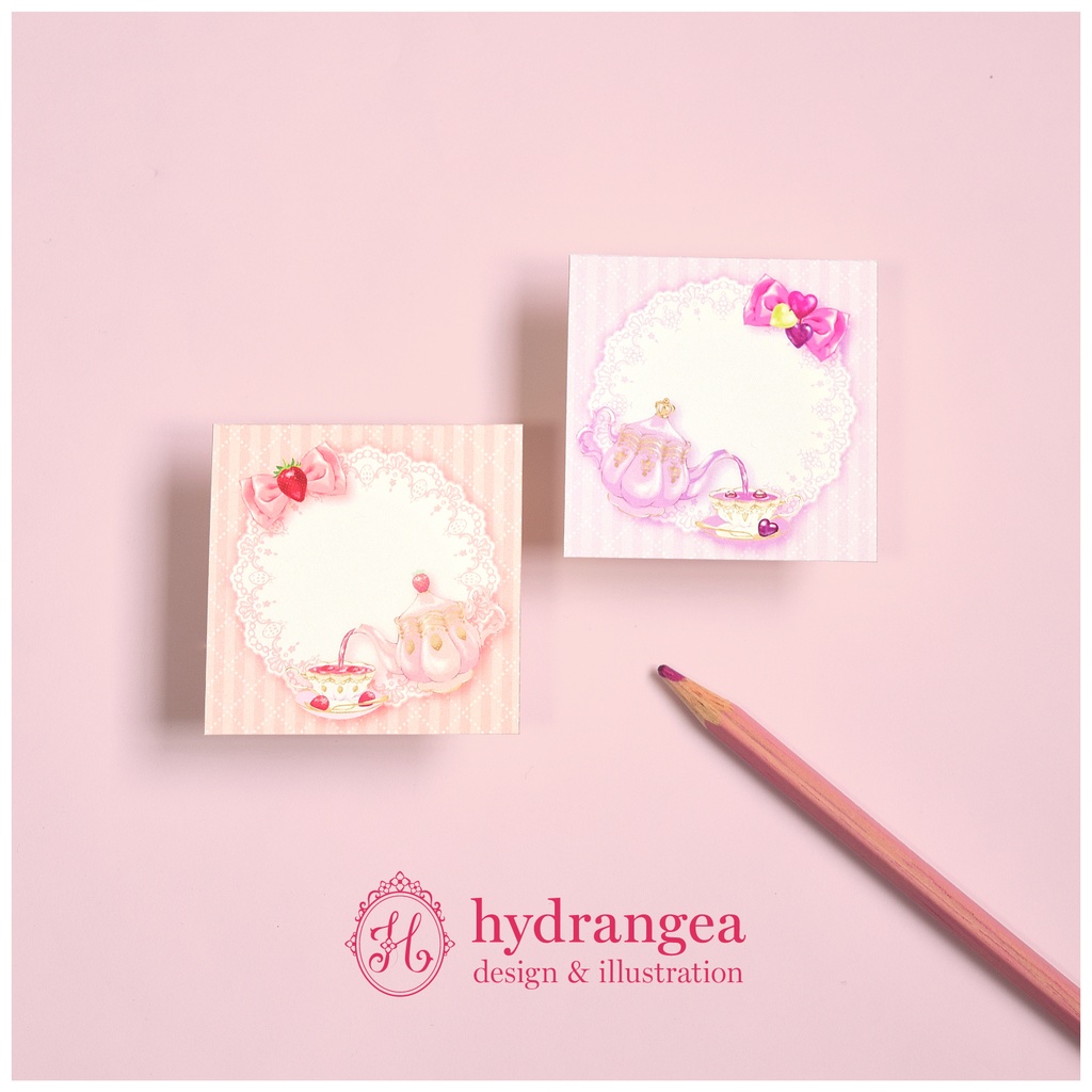 ★受注生産★【Strawberry & Grape Tea Time】シール