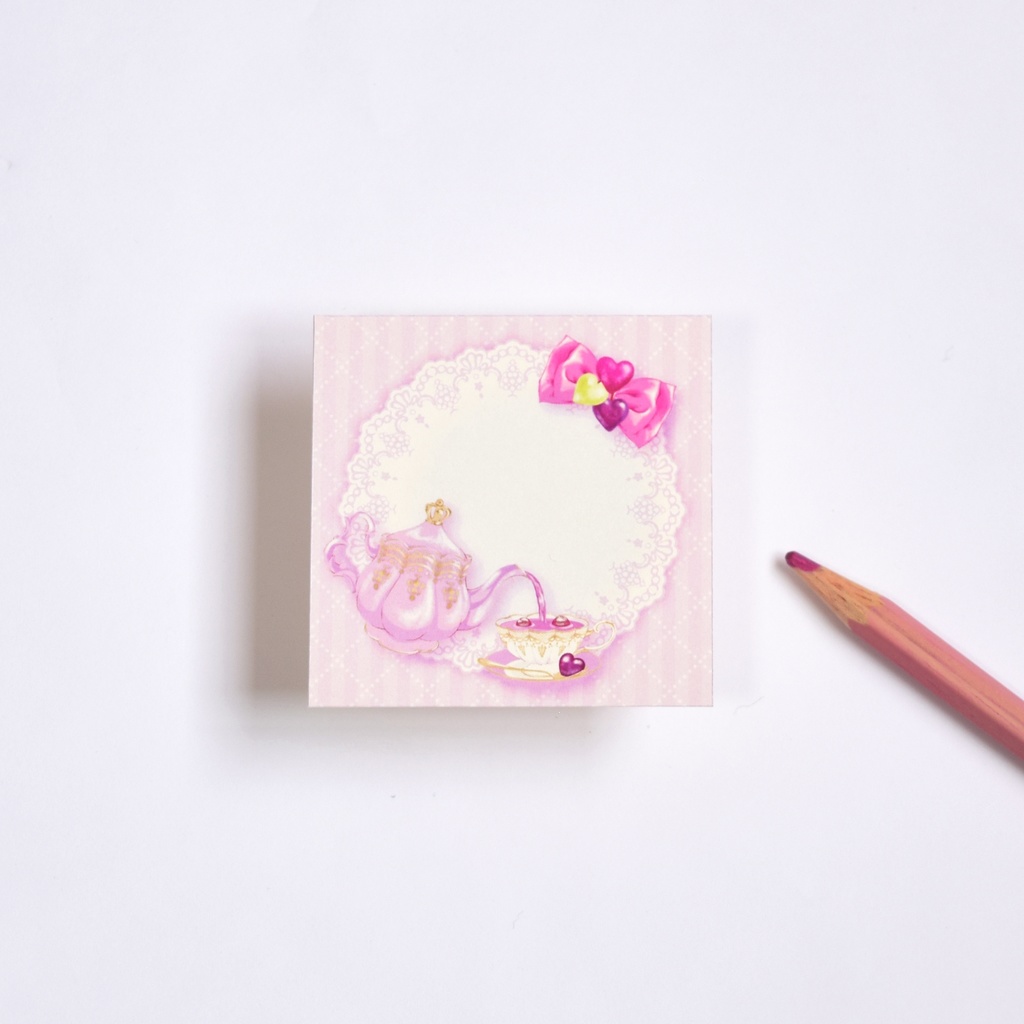 ★受注生産★【Strawberry & Grape Tea Time】シール