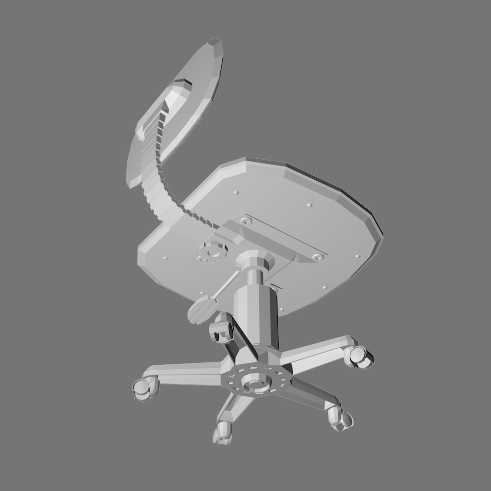 3Dモデル<ビジネスチェア>