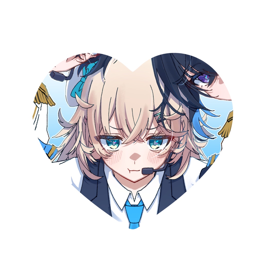 ドルパロリリィハートアクキー