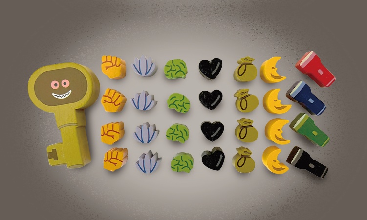 MIMIC MANSION 用オリジナル木駒セット