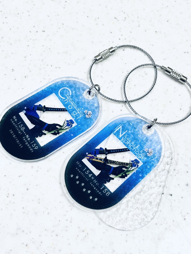 (Nyanchogi)2枚組アクキー(Chogi)