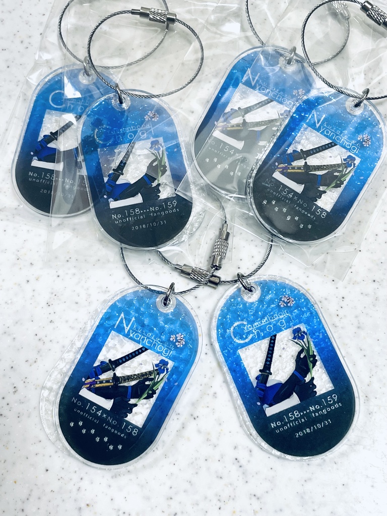 (Nyanchogi)2枚組アクキー(Chogi)