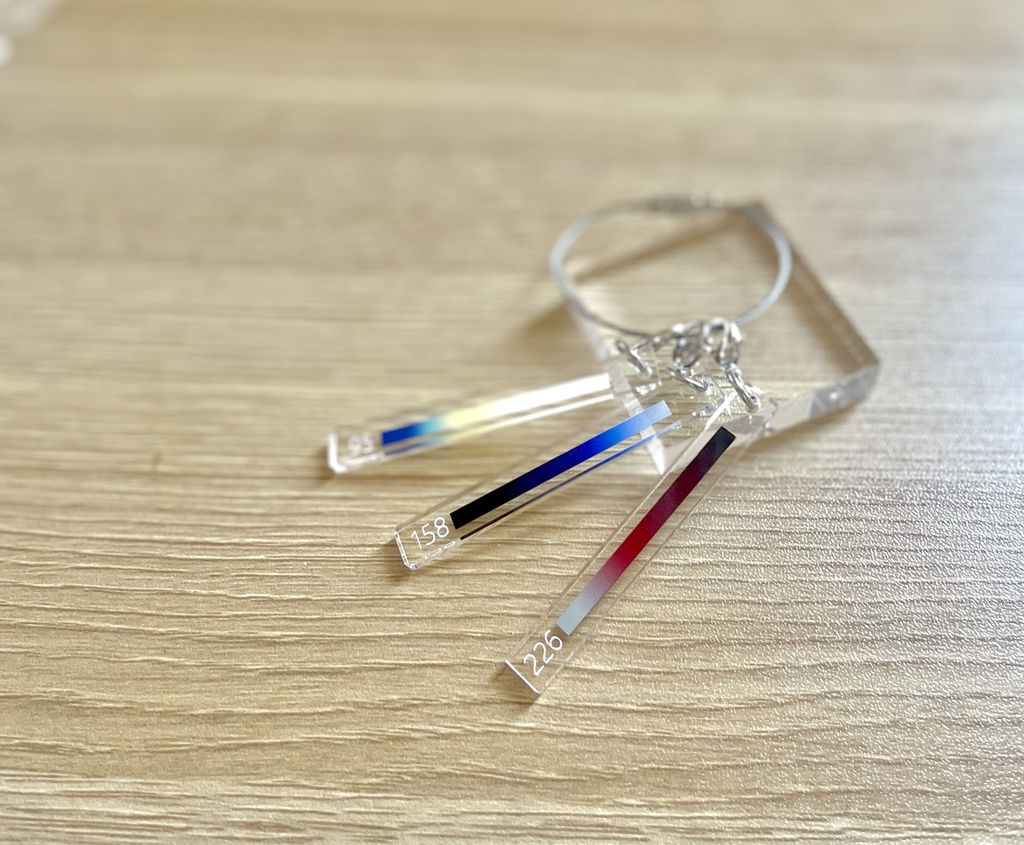 カスタムアクリルキーホルダー
