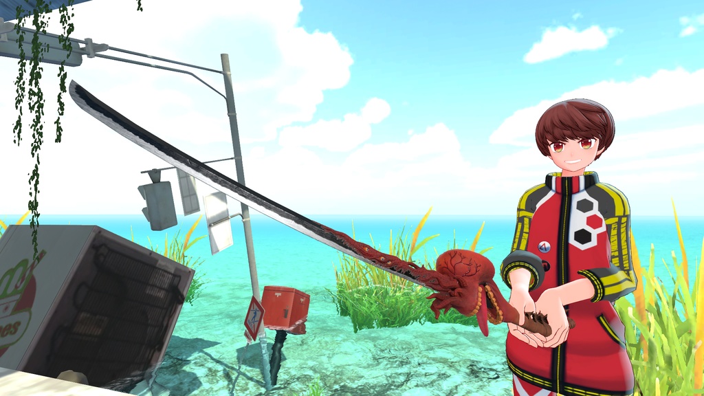 【妖刀】魂喰 (PBR/4K)