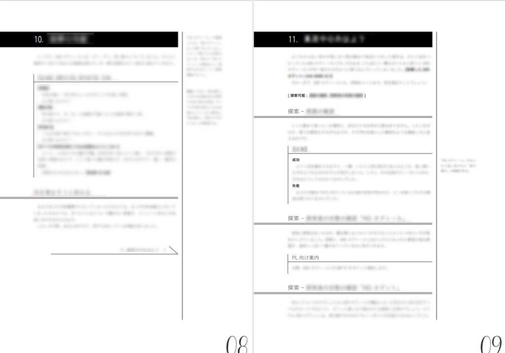 「未櫃とノンレ夢」(CoC6th)