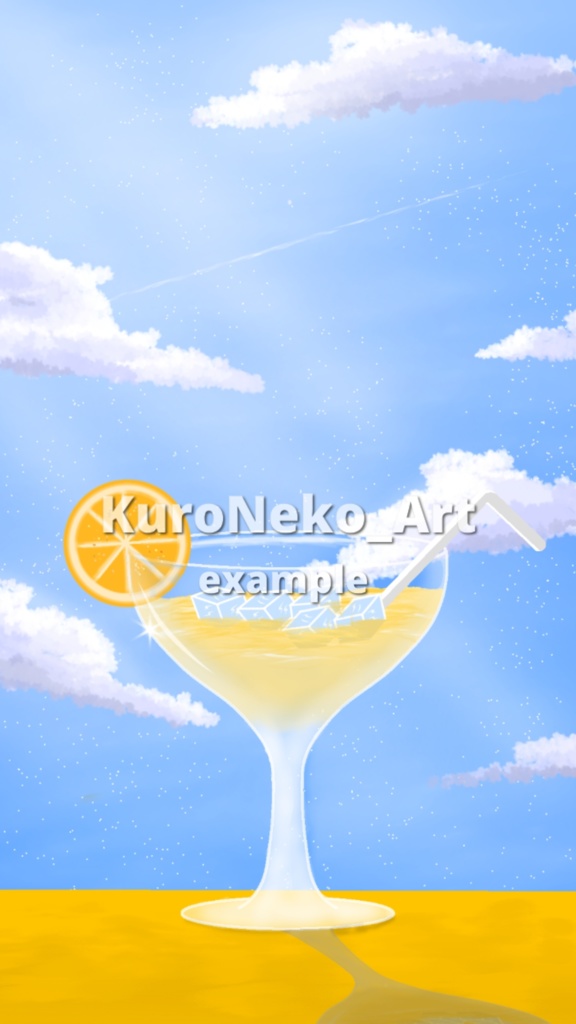 【2K】夏のレモンジュースの壁紙または背景 Vol.1