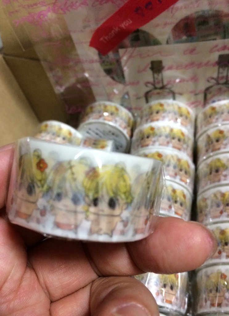 すずめちゃんマステ