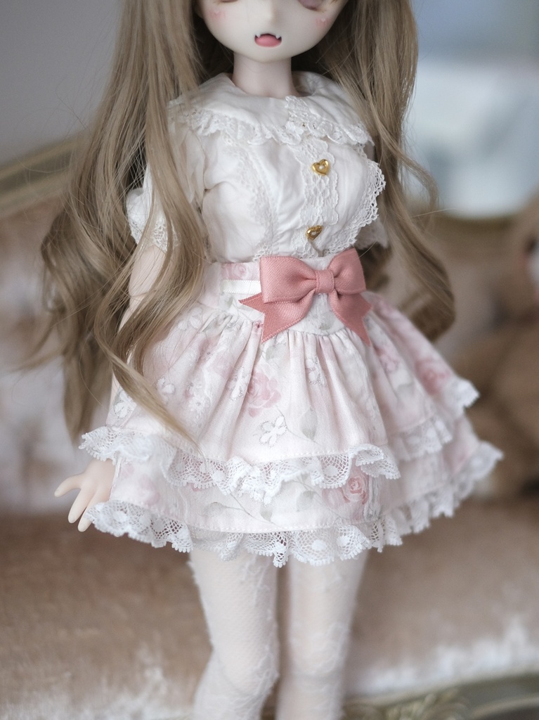 【現品】冬のラブソング|ハイウエストミニスカート for 1/4、1/3ドール MDD/SDM/SDGr 3色