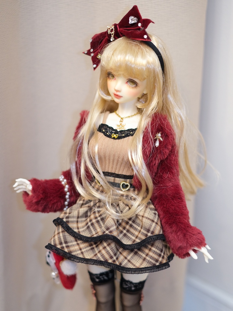 【現品】冬のラブソング|ハイウエストミニスカート for 1/4、1/3ドール MDD/SDM/SDGr 3色