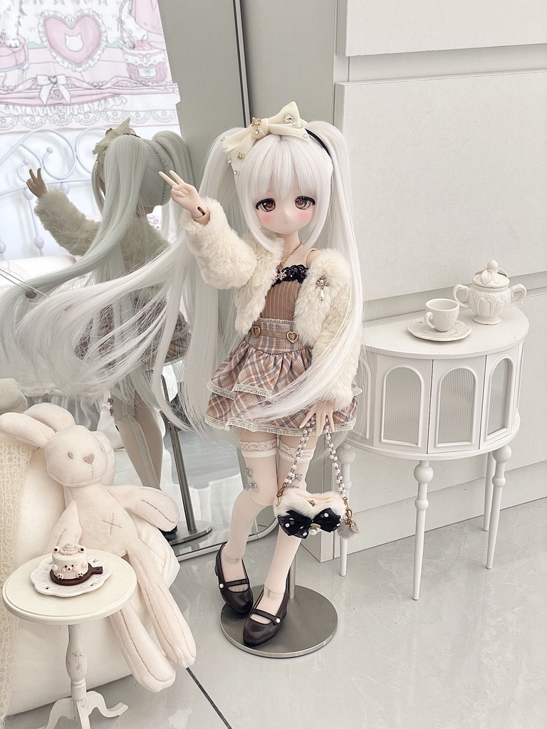 【現品】冬のラブソング|ハイウエストミニスカート for 1/4、1/3ドール MDD/SDM/SDGr 3色
