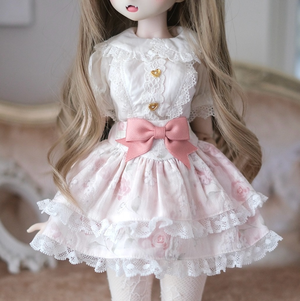 【現品】冬のラブソング|ハイウエストミニスカート for 1/4、1/3ドール MDD/SDM/SDGr 3色