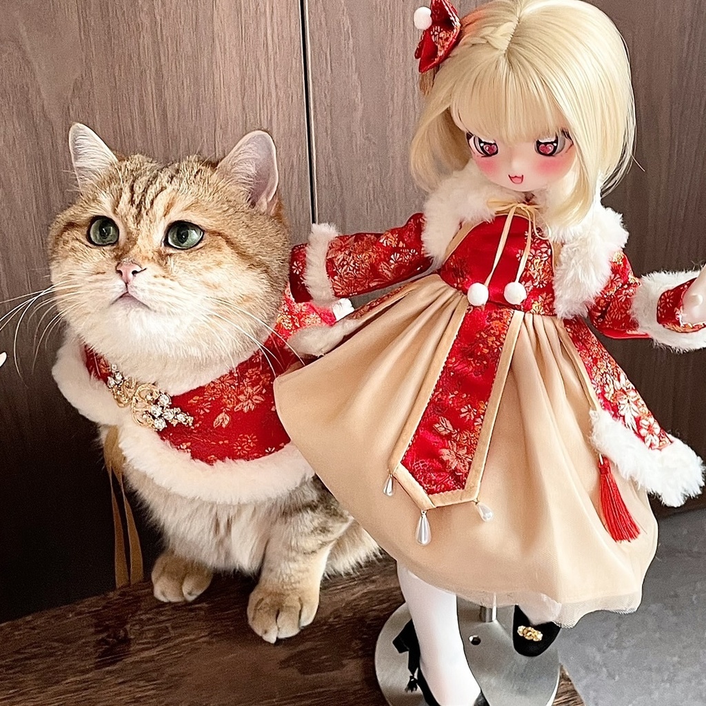 【3割引】「綺羅香」中華風洋服(1/4ドール)