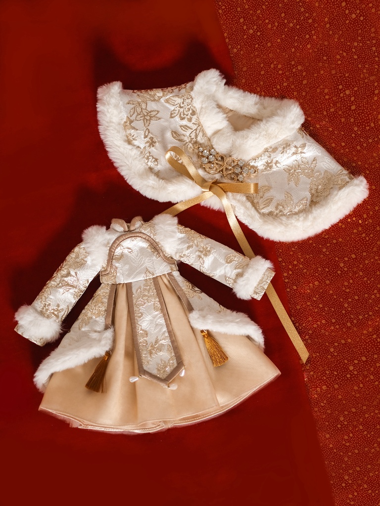 【3割引】「綺羅香」中華風洋服(1/4ドール)