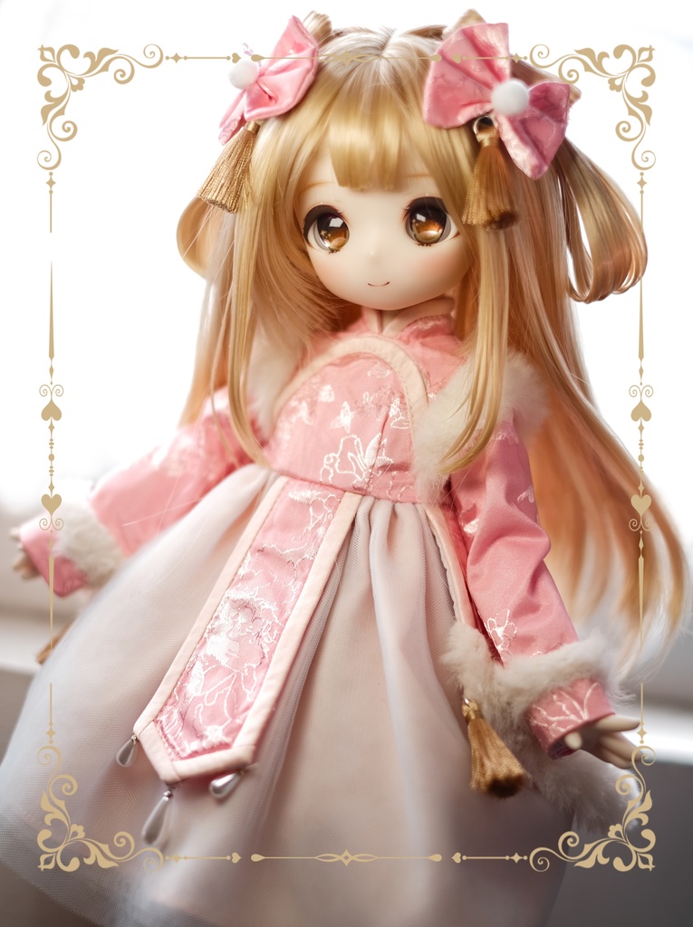 【3割引】「綺羅香」中華風洋服(1/4ドール)