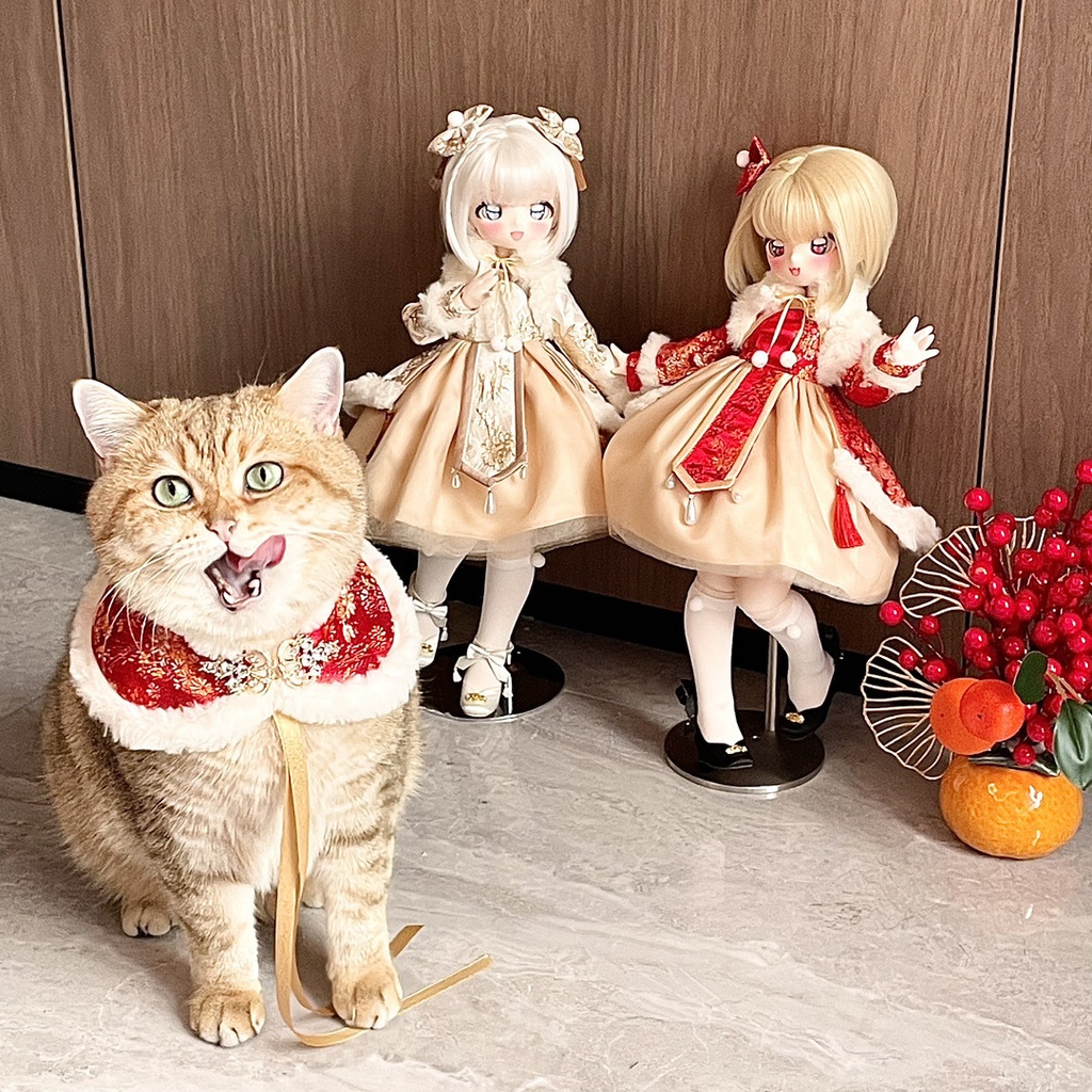 【3割引】「綺羅香」中華風洋服(1/4ドール)