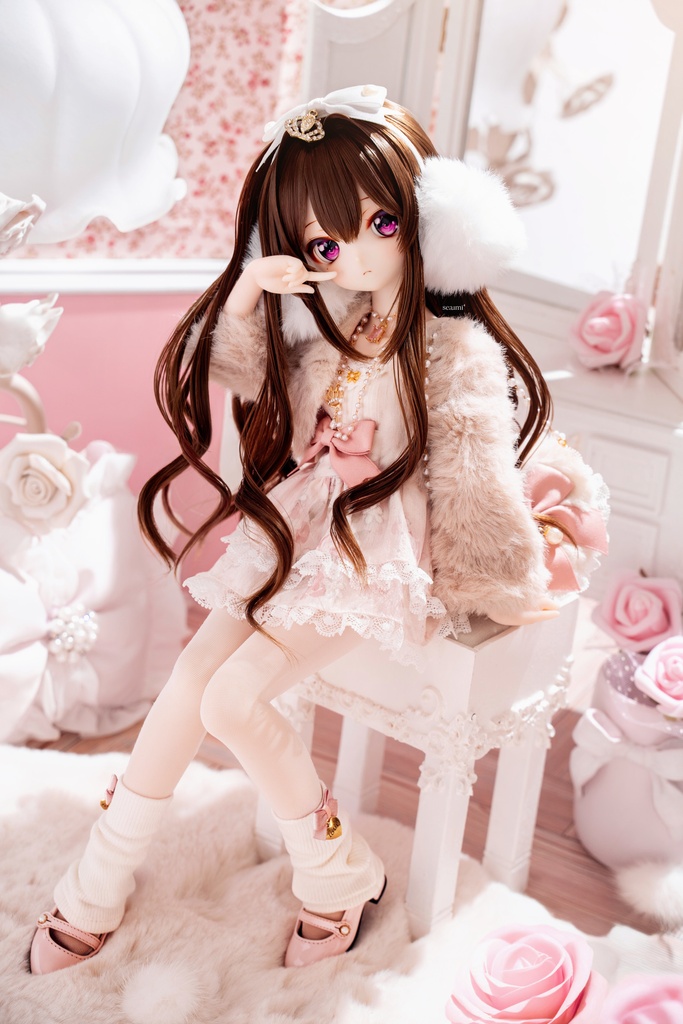 【現品】冬のラブソング|アニマルフリーファー for 1/4、1/3ドール MDD/SDM/SDGr 3色