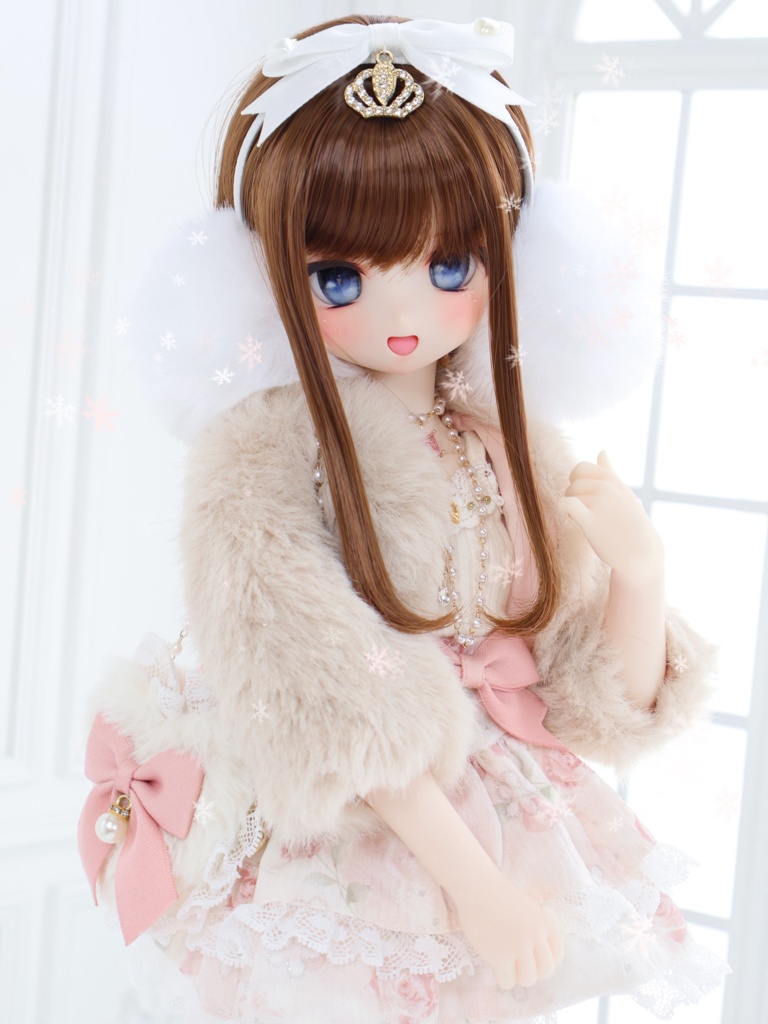 【現品】冬のラブソング|アニマルフリーファー for 1/4、1/3ドール MDD/SDM/SDGr 3色
