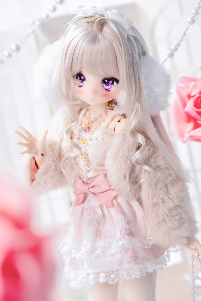 【現品】冬のラブソング|アニマルフリーファー for 1/4、1/3ドール MDD/SDM/SDGr 3色