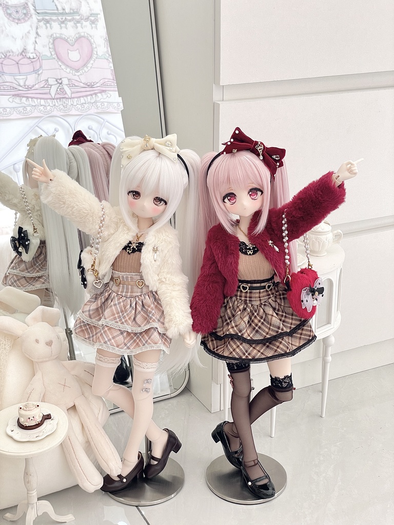 【再販受付中】「冬のラブソング」RED for 1/4、1/3ドール MDD/SDM/SDGr 2色