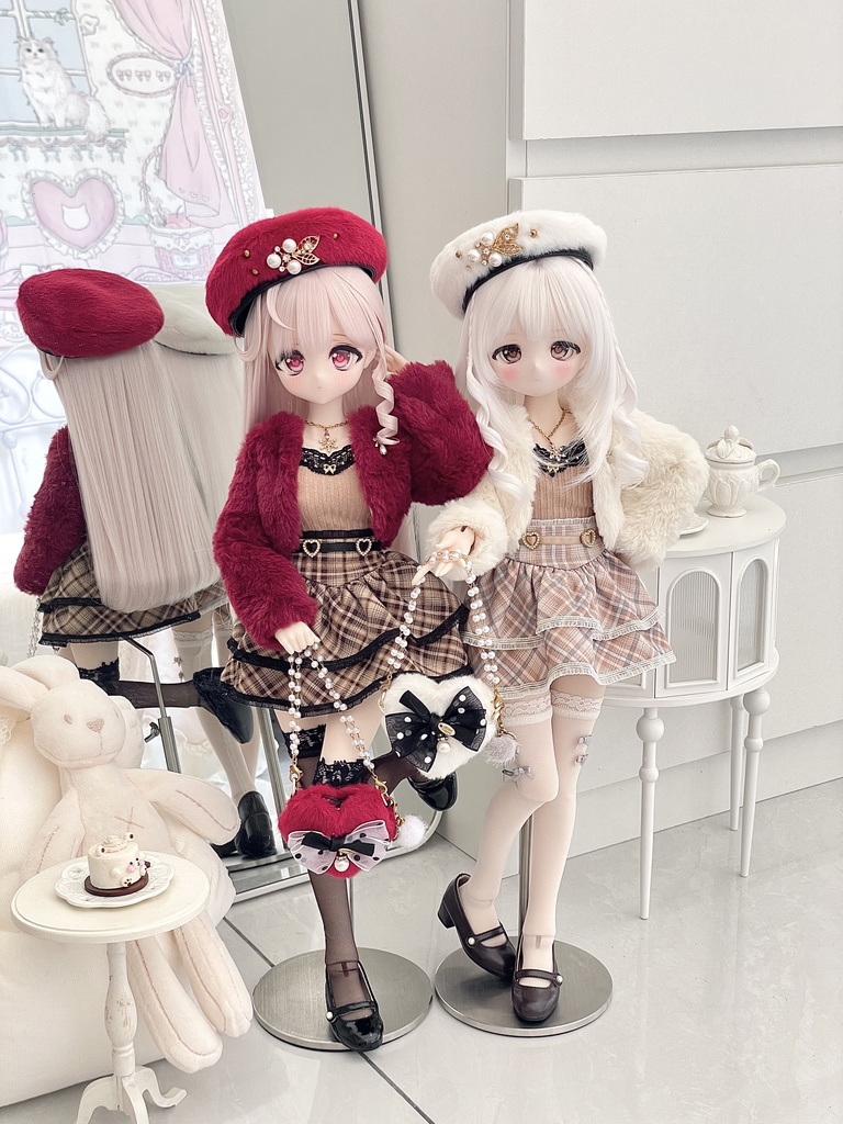 【再販受付中】「冬のラブソング」RED for 1/4、1/3ドール MDD/SDM/SDGr 2色