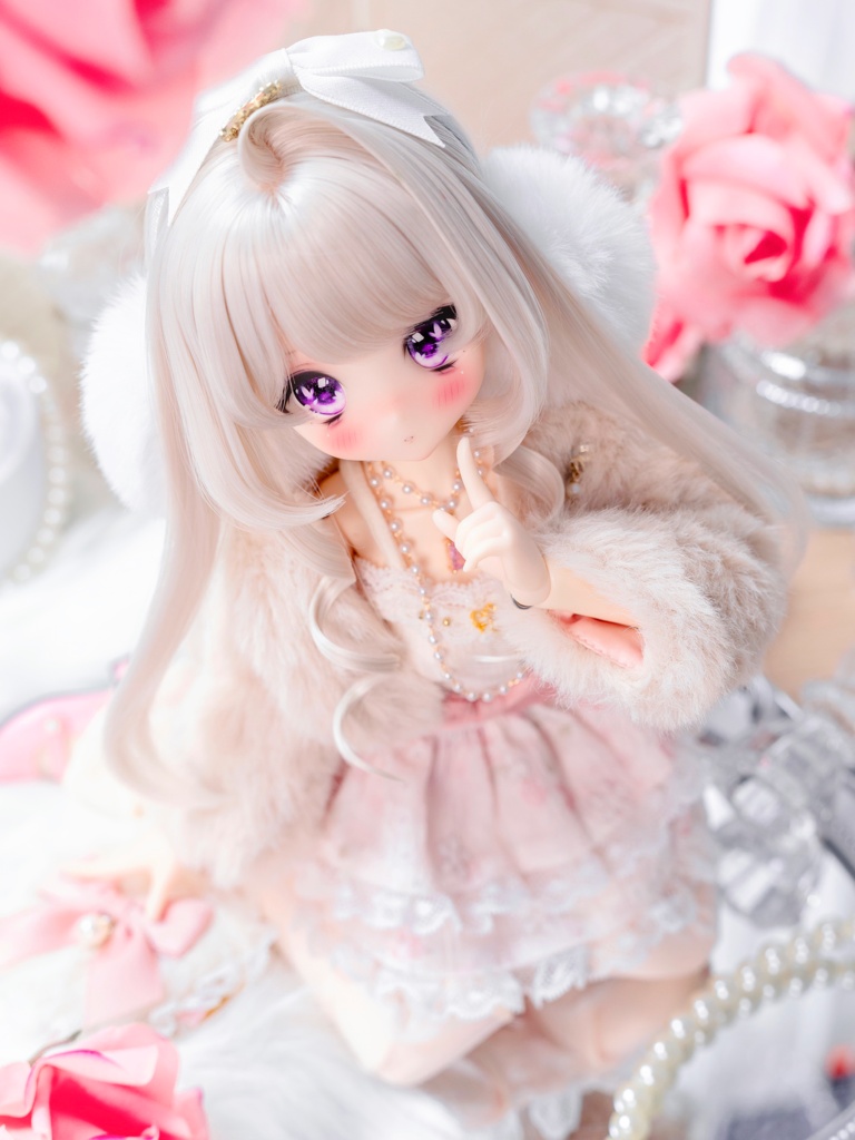 【現品】冬のラブソング|アニマルフリーファー for 1/4、1/3ドール MDD/SDM/SDGr 3色