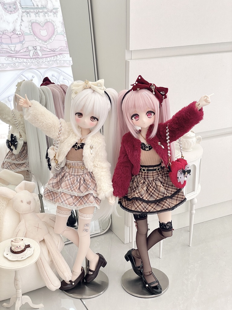 【再販受付中】「冬のラブソング」WHITE for 1/4、1/3ドール MDD/SDM/SDGr 2色