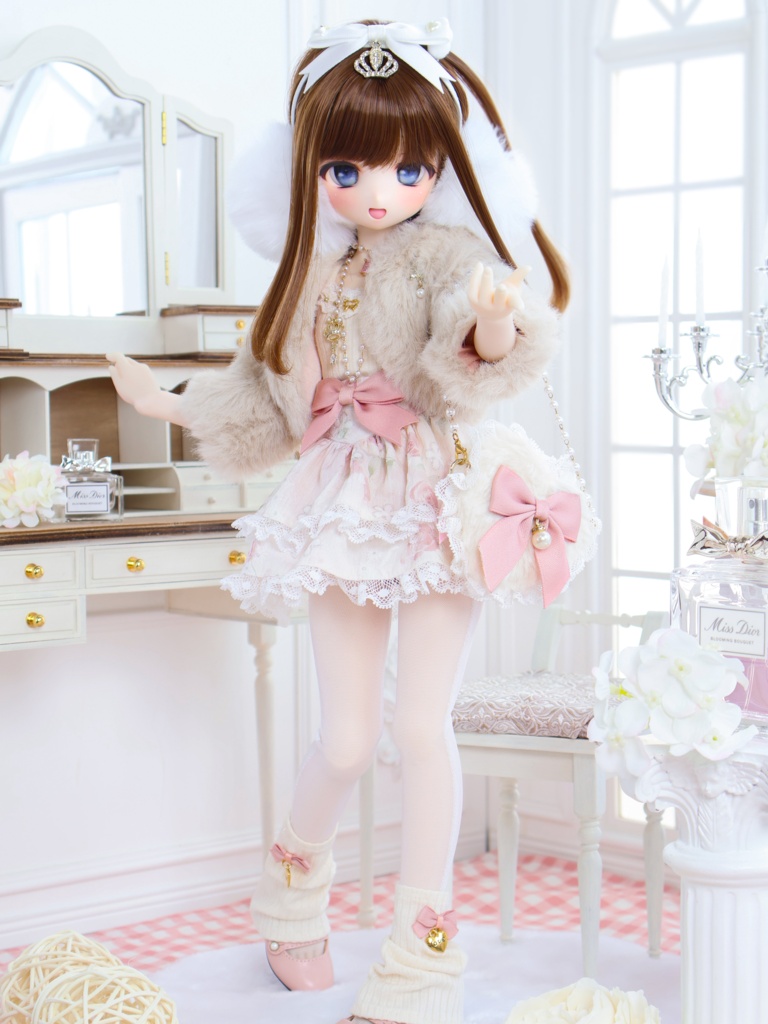 【現品】冬のラブソング|キャミソールインナー for 1/4、1/3ドール MDD/SDM/SDGr 2色