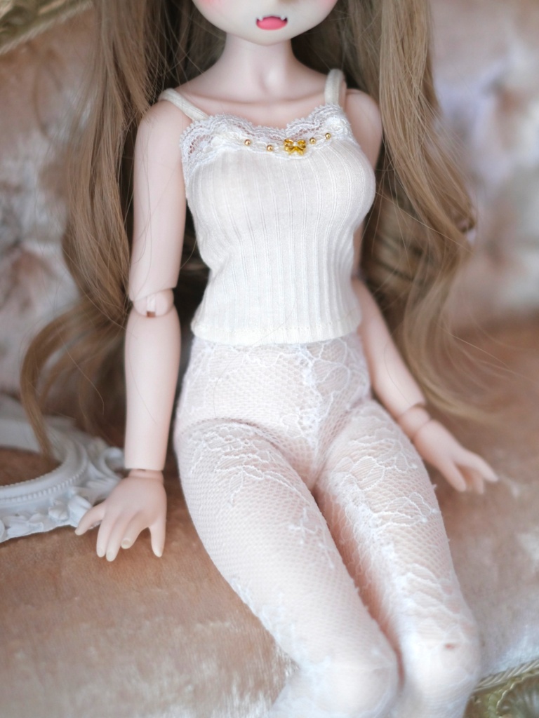 【現品】冬のラブソング|キャミソールインナー for 1/4、1/3ドール MDD/SDM/SDGr 2色