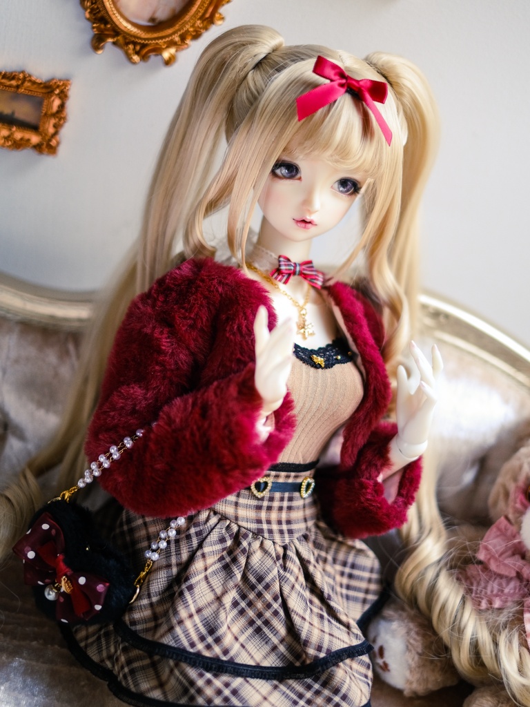 【現品】冬のラブソング|キャミソールインナー for 1/4、1/3ドール MDD/SDM/SDGr 2色