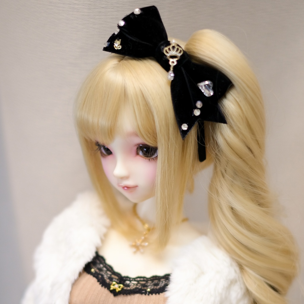 「Royal Velvet」ヘアバンドfor 1/4、1/3 ドール(5色)