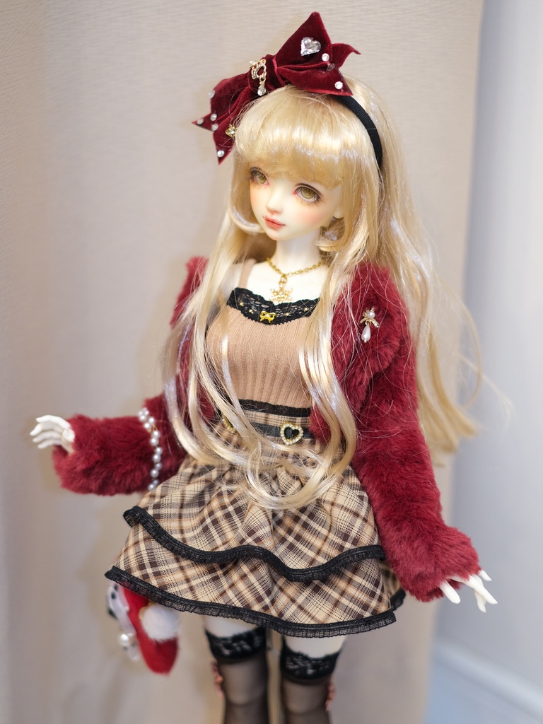 「Royal Velvet」ヘアバンドfor 1/4、1/3 ドール(5色)