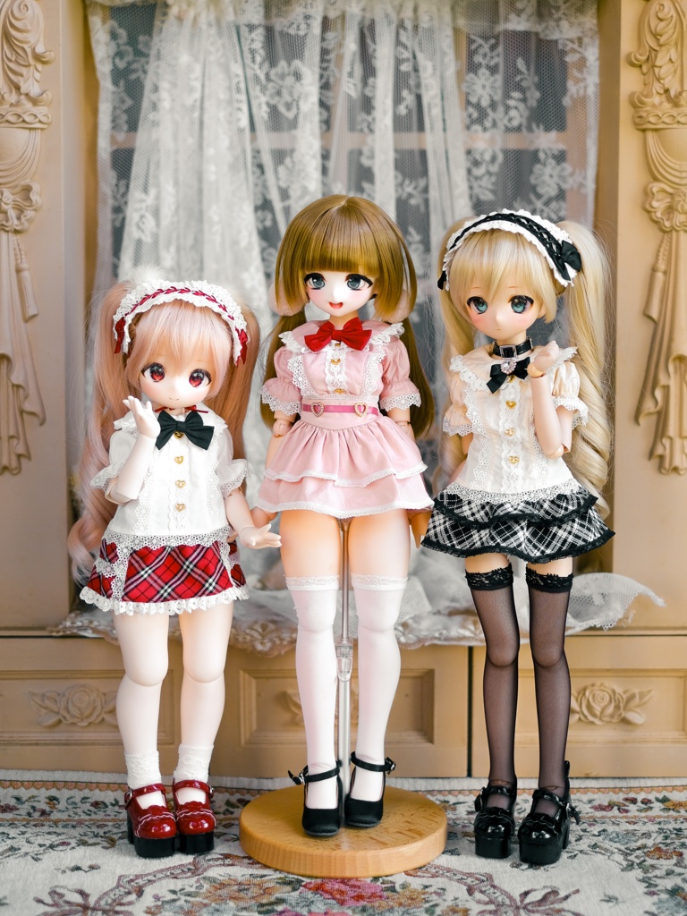 【現品】ストッキング/タイツ for 1/4、1/3ドール MDD/SDM/SDGr 6色